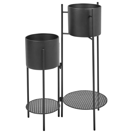 Beliani Suporte para vasos ULMUS