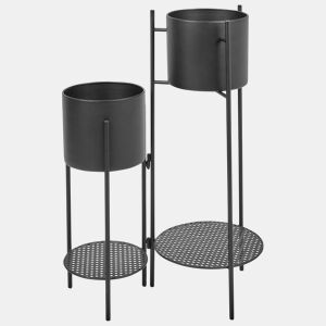 Beliani Suporte para vasos ULMUS
