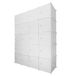 Armario Vestidor Cube Personalizable Boxed Premium Armario Vestidor Cube Personalizable Boxed Premium Blanco