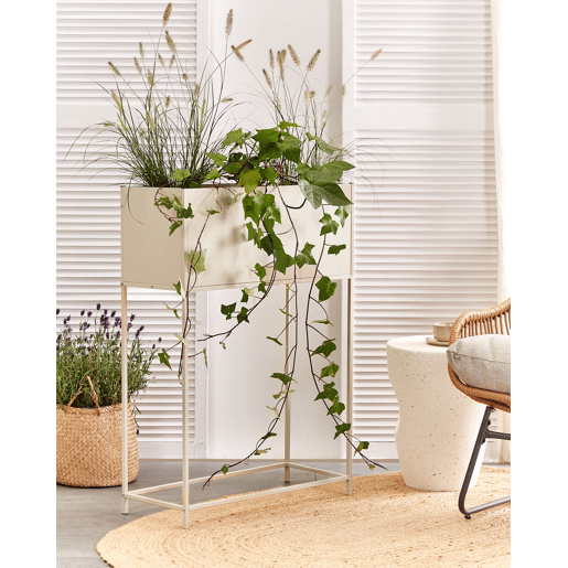 Beliani Vaso alto para plantas TAPIEN