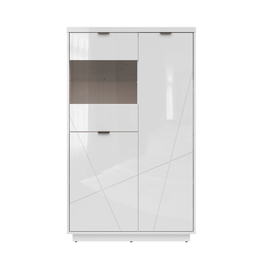 Vitrina 3 portas Sven Branco Vitrina 3 portas Sven Branco
