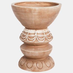 Vaso DISPORUM 29 cm Castanho claro
