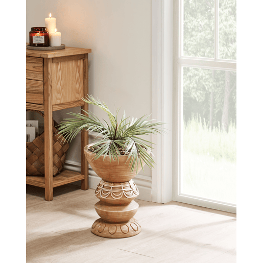Vaso DISPORUM 29 cm Castanho claro