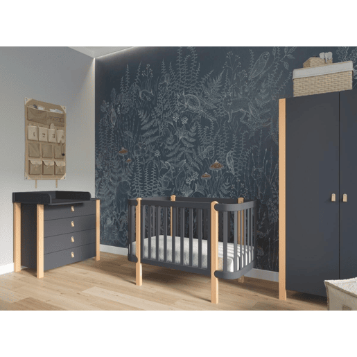 Berço ETUDE BC 67x125x89 Preto