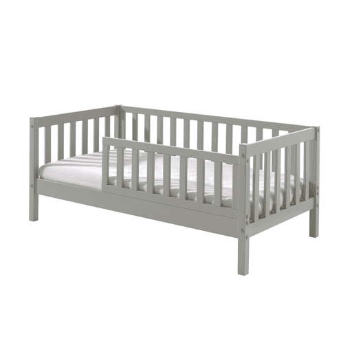 Cama Vipack Tod 70x140 com estrado de ripas Cinzento