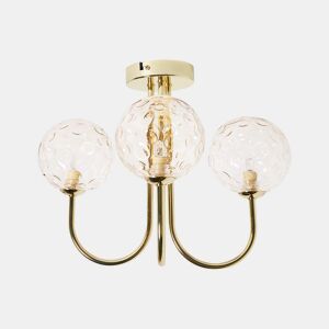 Iluminação de tecto ANADYR Vidro Creme