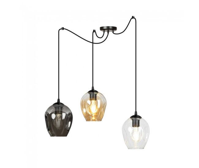 Lámpara colgante maranto mix 3 luces marca wonderlamp