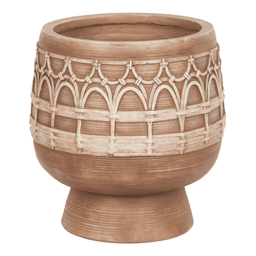 Vaso CICUTA 22 cm Castanho claro Vaso CICUTA 22 cm Castanho claro
