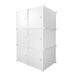 Armario Vestidor Cube Personalizable Boxed Basic Nyana Home 6 Cubos 75 Armario Vestidor Cube Personalizable Boxed Basic Nyana Home 6 Cubos 75 Blanco