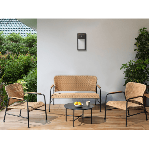 Conjunto de jardim com mesa 4 lugares OFANTO Natural