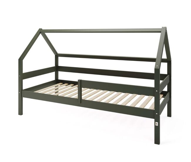 Cama casita infantil sole 97x211x134 verde