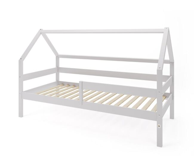 Cama casita infantil sole 97x211x134 gris claro