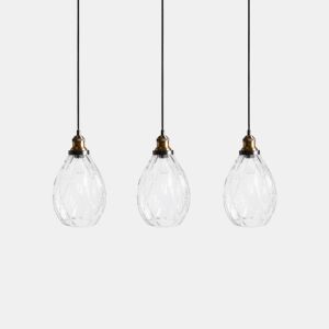 Candeeiro suspenso COOSA Vidro Transparente