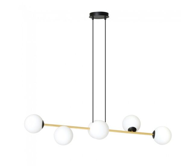 Lámpara de techo cuaron opal 6 luces marca wonderlamp