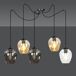 Lámpara colgante Maranto (5 luces) Cristal - Metal Moderno Lámpara colgante Maranto (5 luces) Cristal - Metal Moderno Multicolor