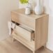 Cómoda con efecto madera, 3 cajones 80 Cómoda con efecto madera, 3 cajones 80 Madera