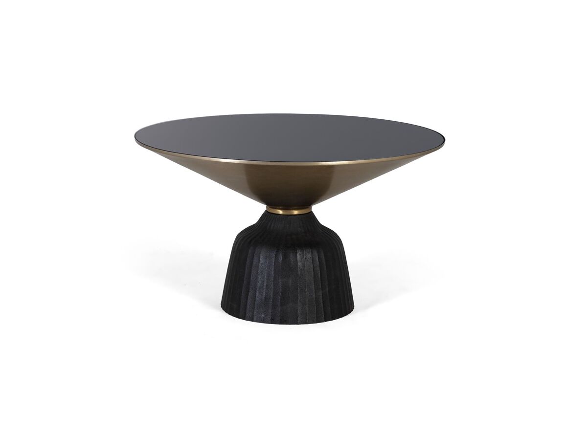 Mesa de centro tapa de cristal templado GINER Y COLOMER