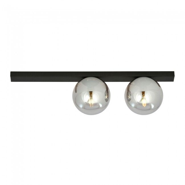 Plafón de techo enca grafito 2 luces marca wonderlamp