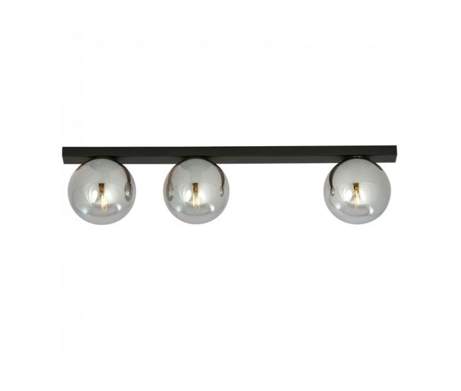 Plafón de techo enca grafito 3 luces marca wonderlamp