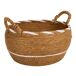 Capazo fibra natural tejido artesanal Capazo fibra natural tejido artesanal Marrón