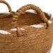 Capazo fibra natural tejido artesanal Capazo fibra natural tejido artesanal Marrón