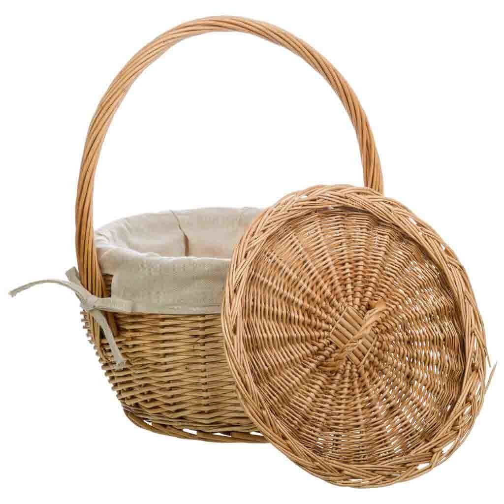 Cesta de mimbre