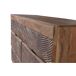 Cómoda en madera de acacia y patas en metal .GINER Y COLOMER Cómoda en madera de acacia y patas en metal .GINER Y COLOMER Marrón