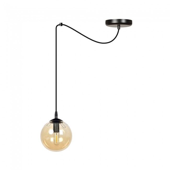 Lámpara de techo fedora ámbar marca wonderlamp
