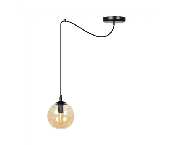 Lámpara de techo fedora ámbar marca wonderlamp