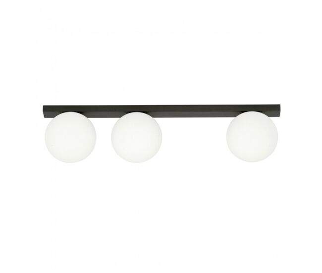 Plafón de techo enca opal 3 luces marca wonderlamp
