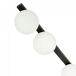 Plafón de techo Enca (3 luces) Acero Nórdico Plafón de techo Enca (3 luces) Acero Nórdico Blanco