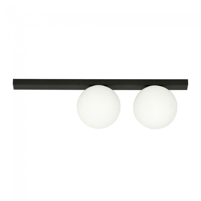 Plafón de techo enca opal 2 luces marca wonderlamp