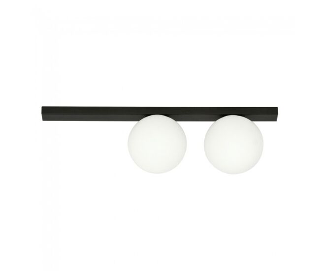 Plafón de techo enca opal 2 luces marca wonderlamp