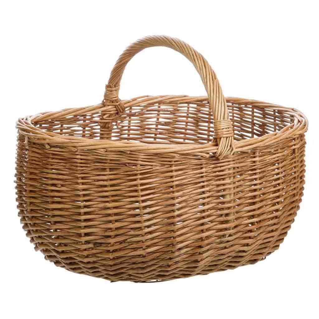 Cesta de mimbre