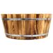 Cesto de madera y cuerda Cesto de madera y cuerda Marrón