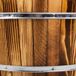 Cesto de madera y cuerda Cesto de madera y cuerda Marrón
