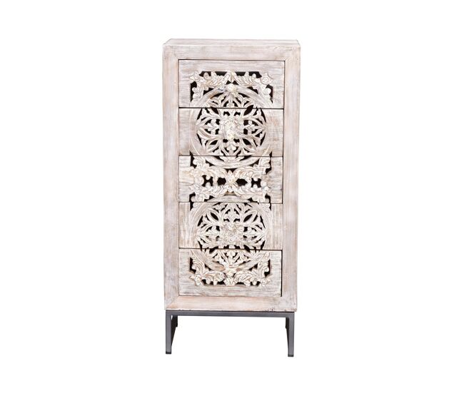 Sinfonier madera de mango Blanco.Giner y Colomer 106x35x45