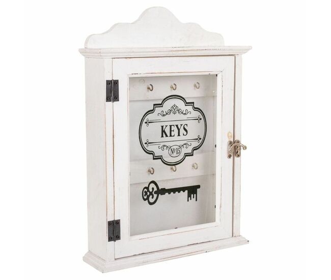 Armario de llaves alexandra house living blanco 7 x 36 x 25 cm