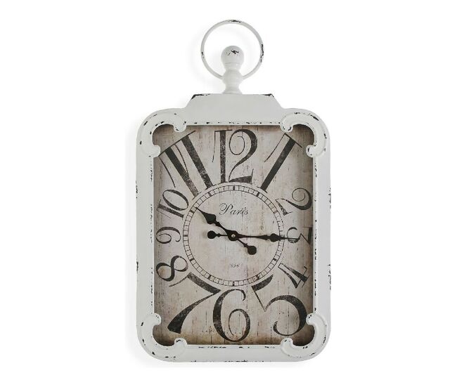 Reloj de pared versa epoque metal (6,5 x 74 x 40 cm)