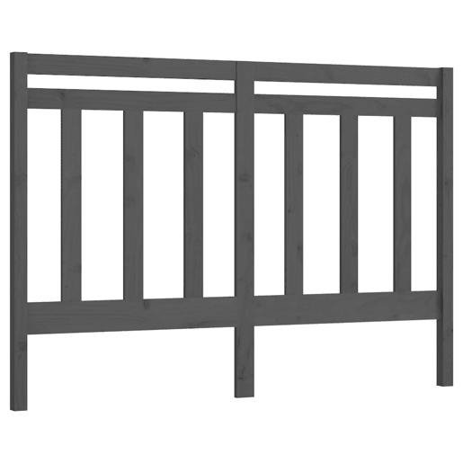 vidaXL Cabeceira de cama 166x4x100 cm pinho maciço cinzento vidaXL Cabeceira de cama 166x4x100 cm pinho maciço cinzento