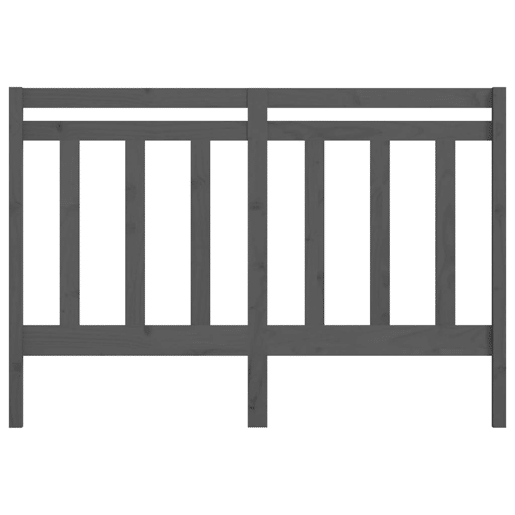 vidaXL Cabeceira de cama 166x4x100 cm pinho maciço cinzento vidaXL Cabeceira de cama 166x4x100 cm pinho maciço cinzento