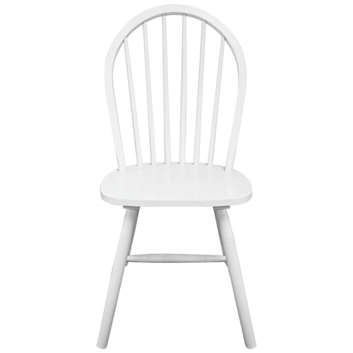 vidaXL Cadeiras de jantar 2 pcs madeira de seringueira maciça branco vidaXL Cadeiras de jantar 2 pcs madeira de seringueira maciça branco