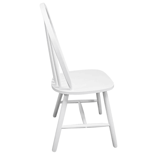 vidaXL Cadeiras de jantar 2 pcs madeira de seringueira maciça branco vidaXL Cadeiras de jantar 2 pcs madeira de seringueira maciça branco