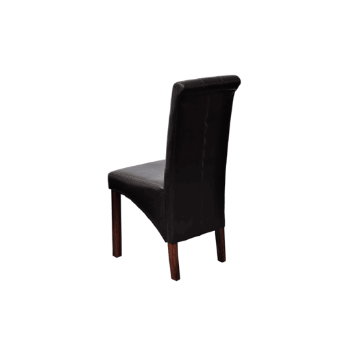 vidaXL Cadeiras de jantar 6 pcs couro artificial preto vidaXL Cadeiras de jantar 6 pcs couro artificial preto