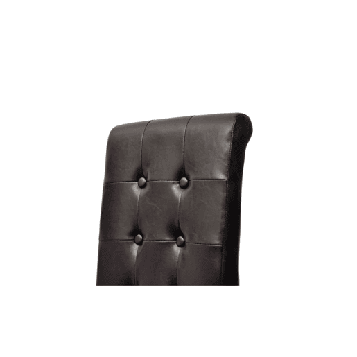 vidaXL Cadeiras de jantar 6 pcs couro artificial preto vidaXL Cadeiras de jantar 6 pcs couro artificial preto