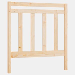 vidaXL Cabeceira de cama 95x4x100 cm pinho maciço