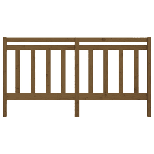 vidaXL Cabeceira de cama 206x4x100 cm pinho maciço castanho mel vidaXL Cabeceira de cama 206x4x100 cm pinho maciço castanho mel