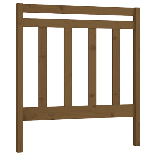 vidaXL Cabeceira de cama 106x4x100 cm pinho maciço castanho mel vidaXL Cabeceira de cama 106x4x100 cm pinho maciço castanho mel