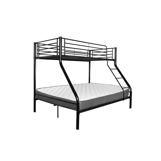 Beliche duplo metálico AS121 com colchão de 135 cm