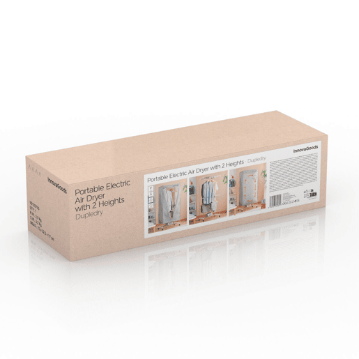 Secador Elétrico Portátil com 2 Níveis Dupledry Blue InnovaGoods 1200 W